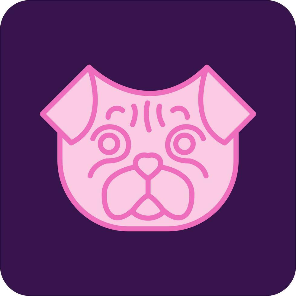 Pug Vector Icon