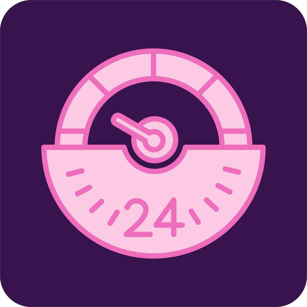 Speedometer Vector Icon