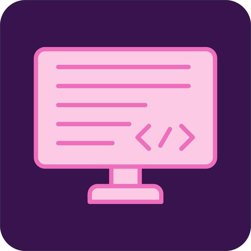 Coding Vector Icon