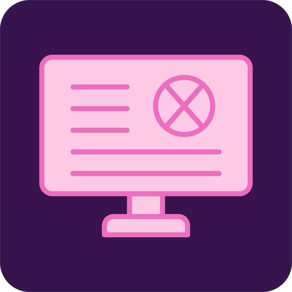 Error Vector Icon