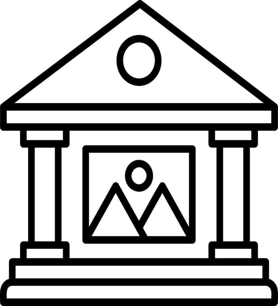 Museum Vector Icon