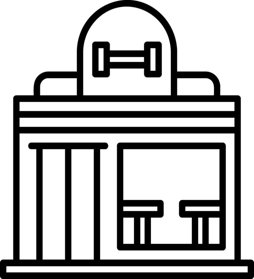 Gym Vector Icon