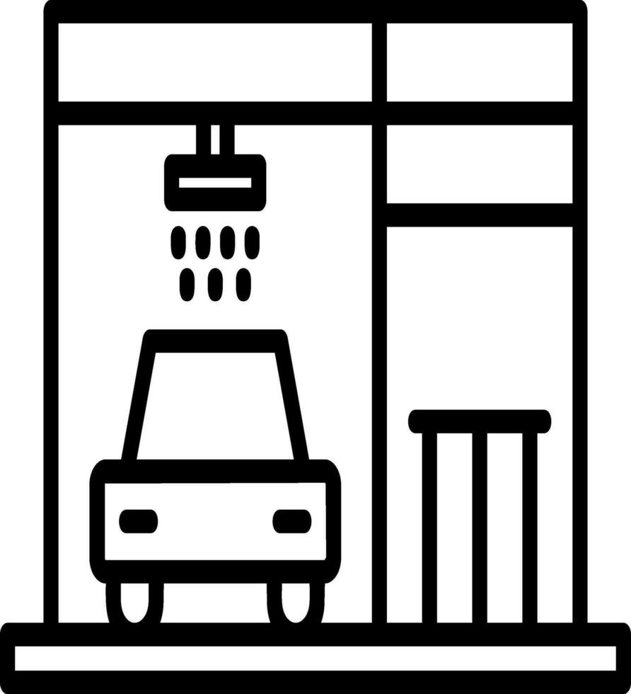Carwash Vector Icon