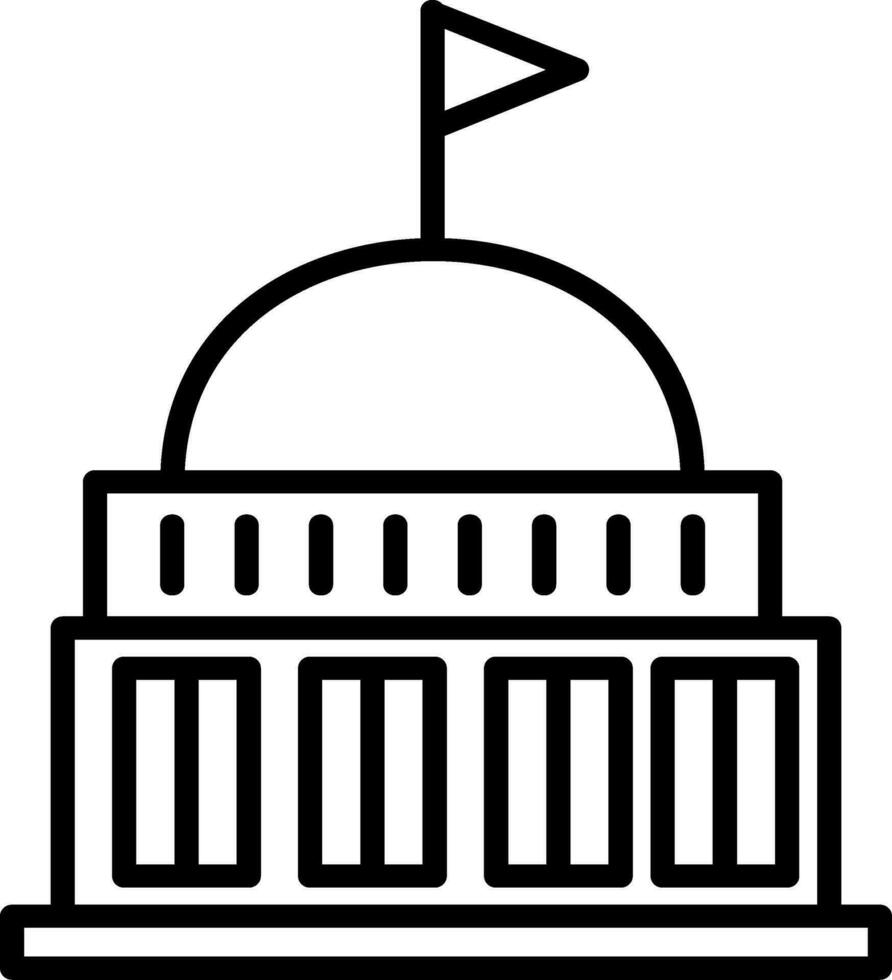 Parliament Vector Icon