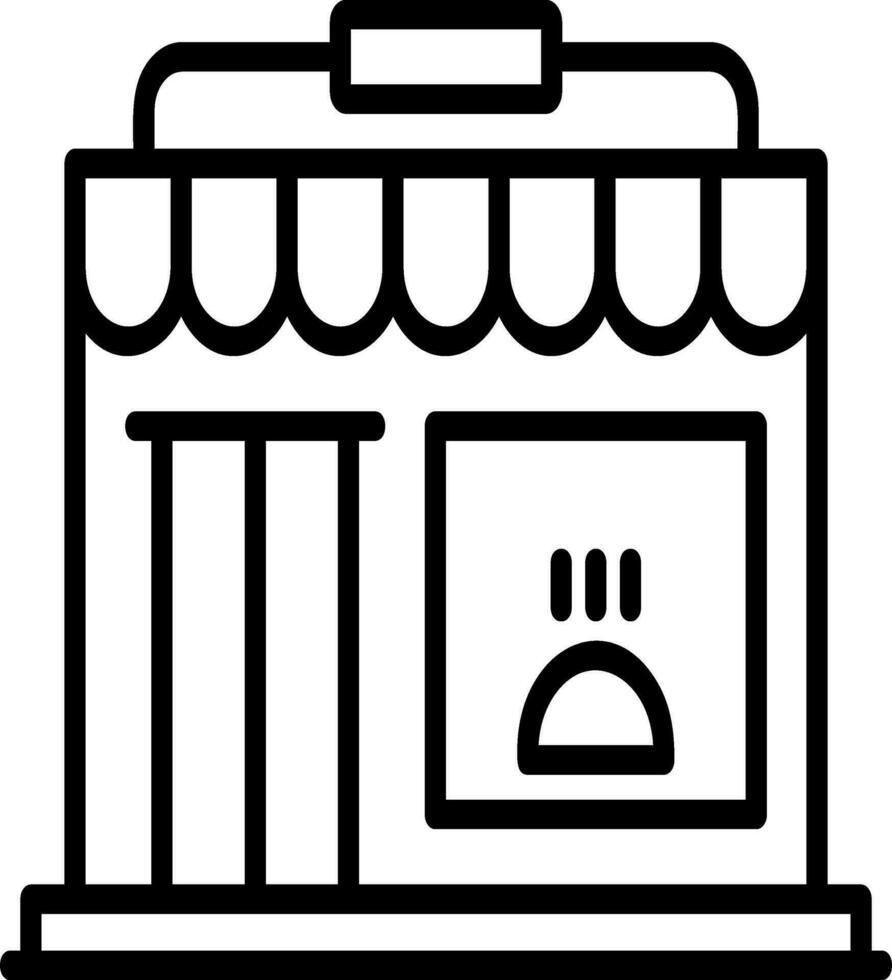 Supermarket Vector Icon