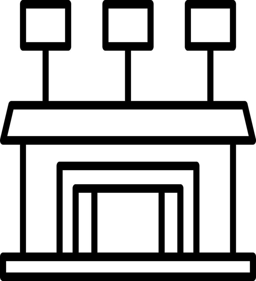 Stadium Vector Icon