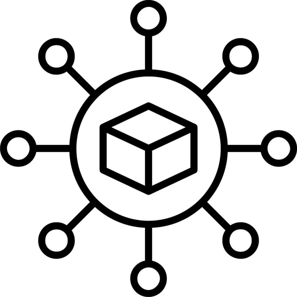 Distribution Vector Icon