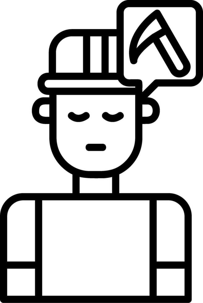 Miner Vector Icon