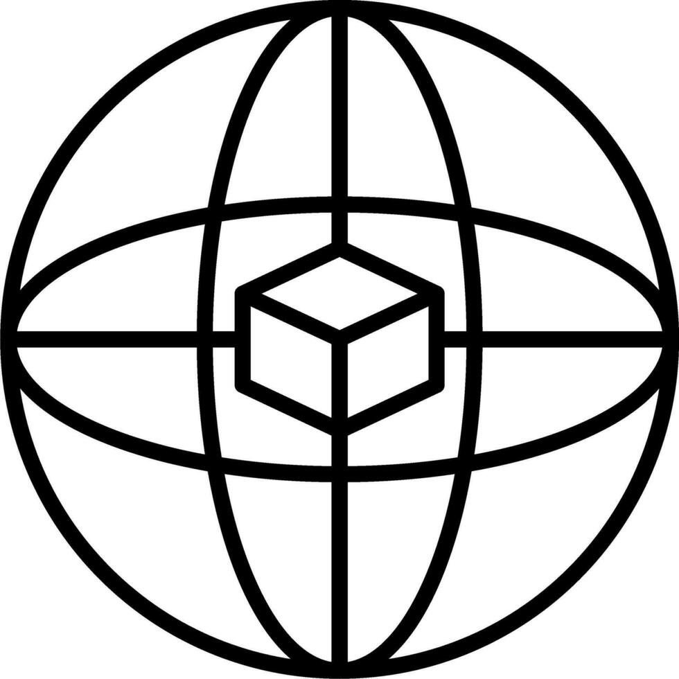 Global Network Vector Icon