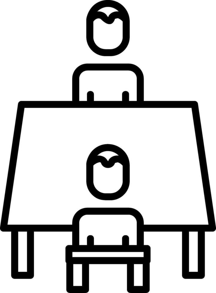 Interview Vector Icon