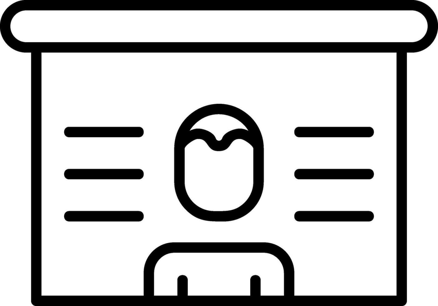Presentation Vector Icon