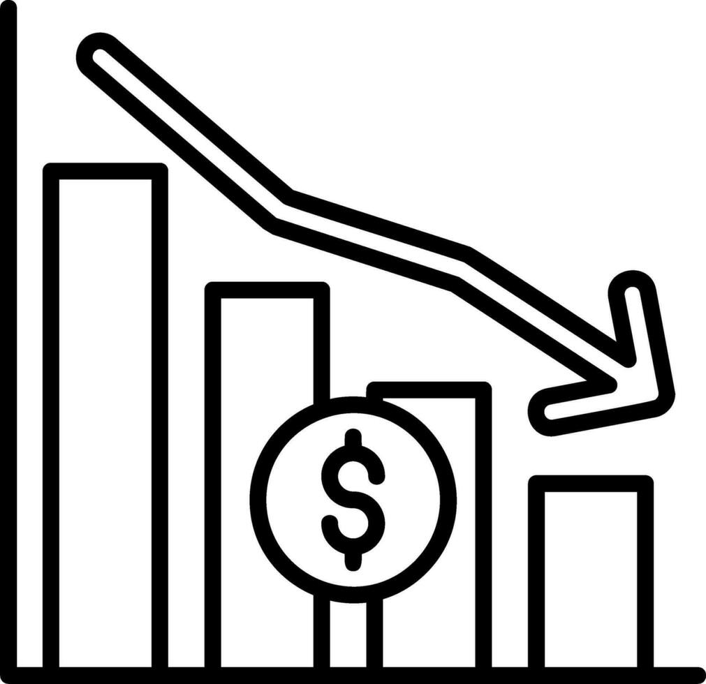 Economic Crisis Vector Icon