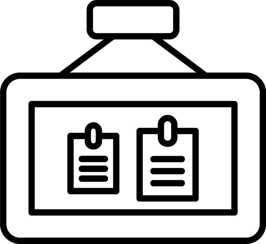Pinboard Vector Icon