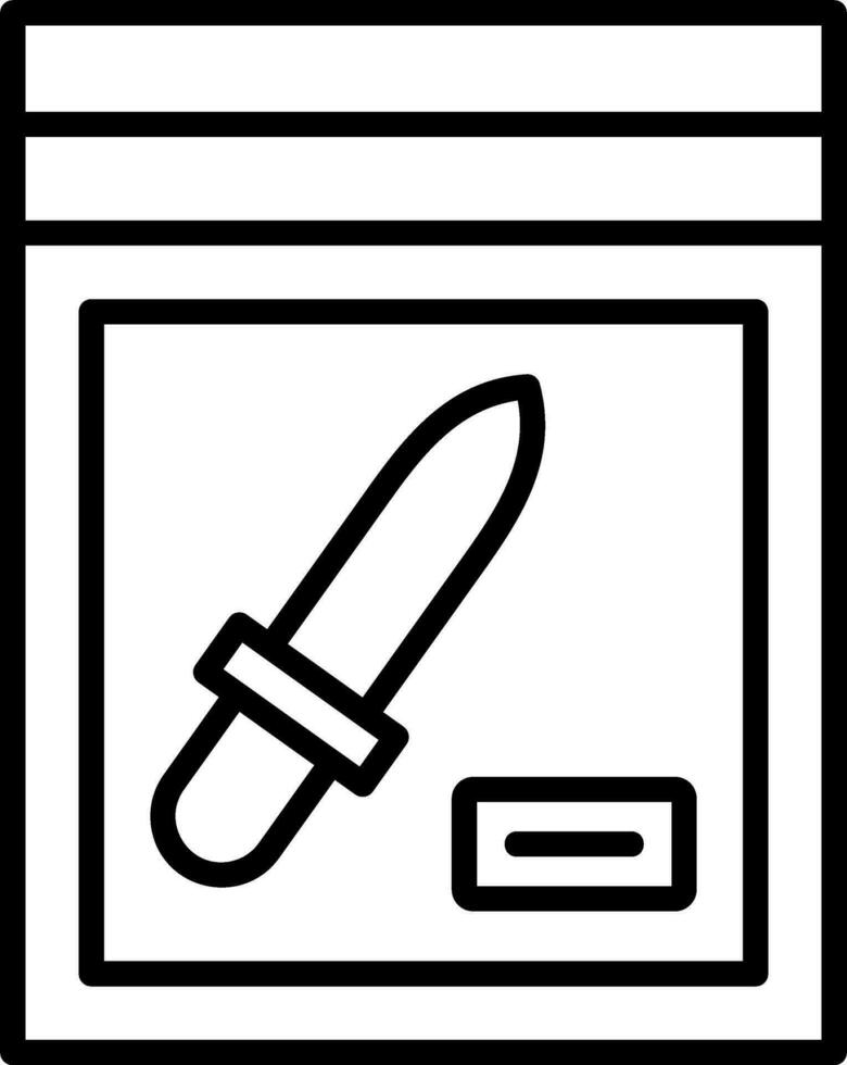 Crime Scene Vector Icon