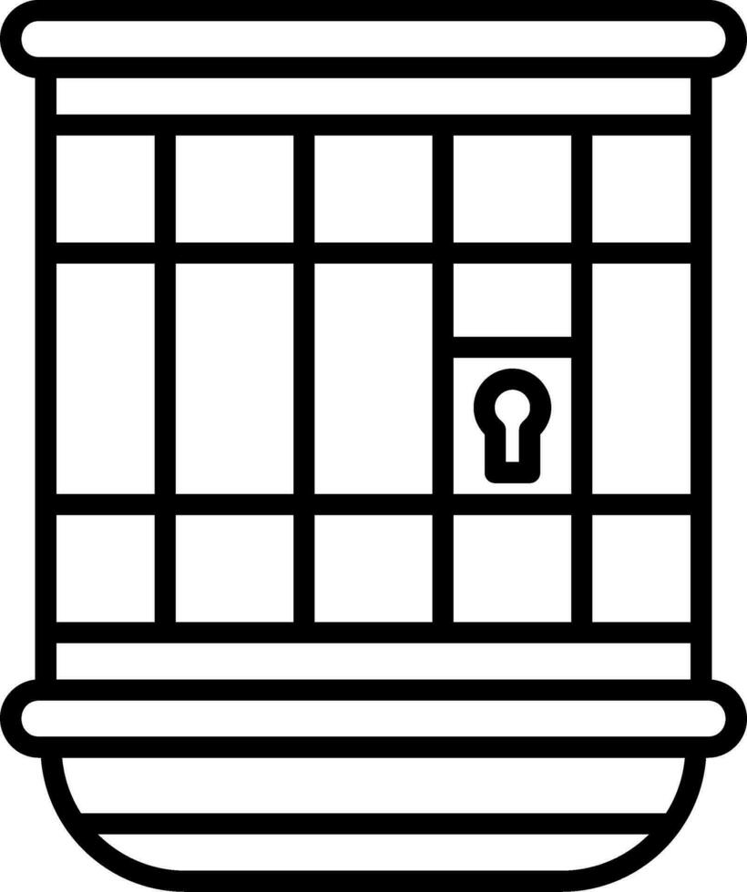Cage Vector Icon
