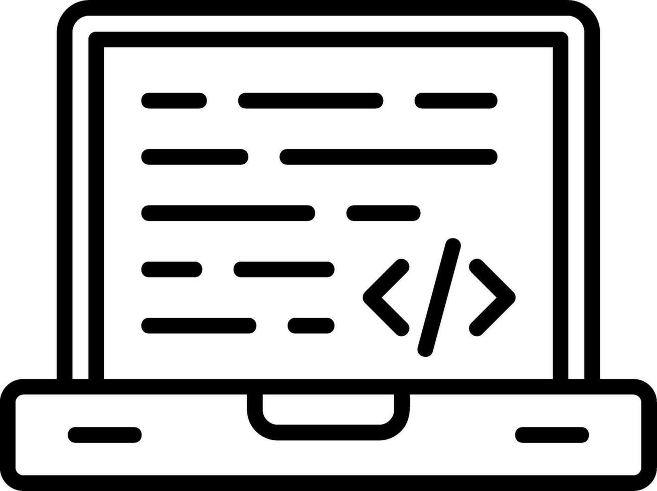 Coding Vector Icon