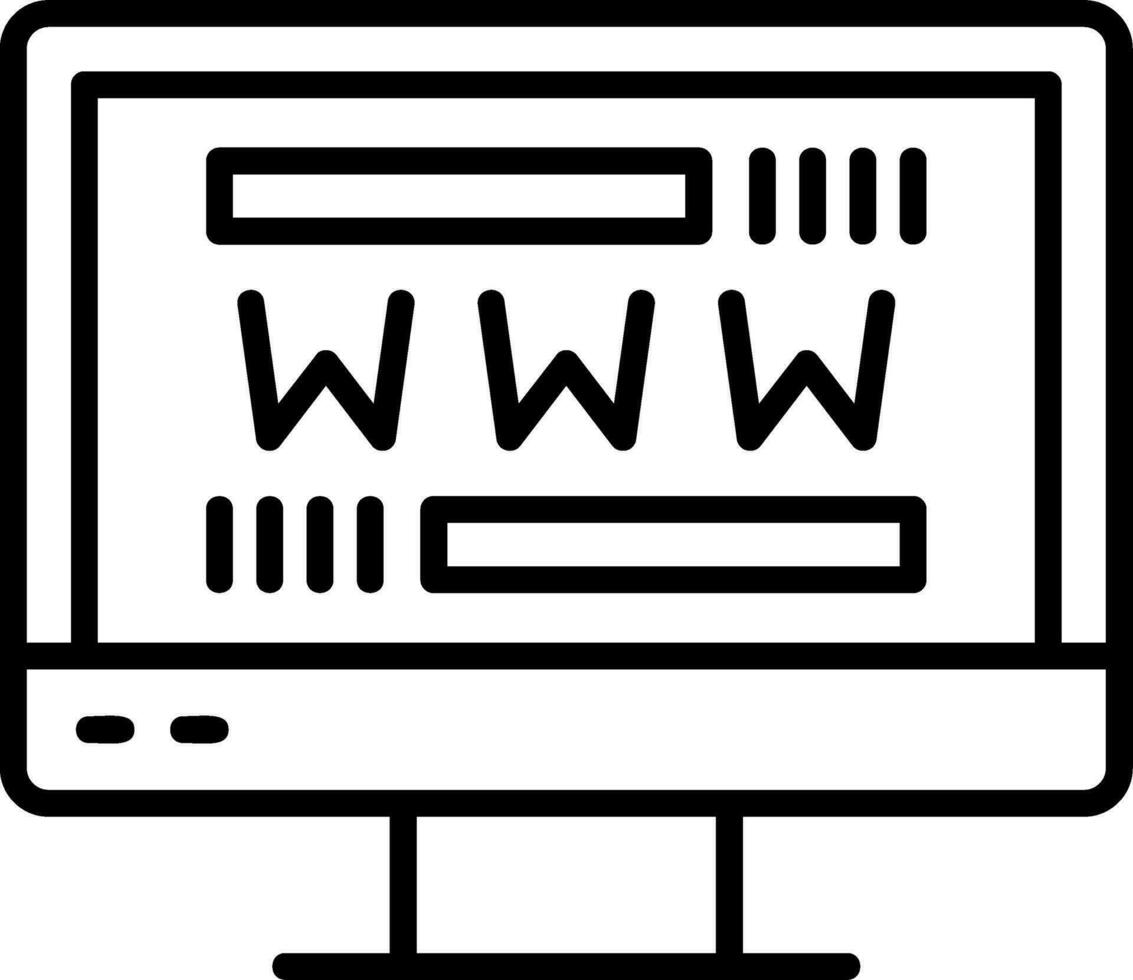 Website Vector Icon