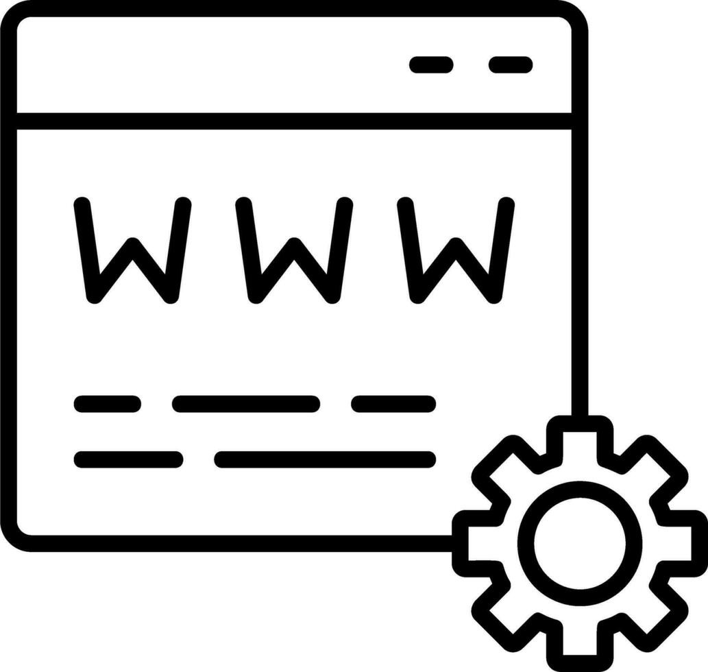 Website Vector Icon
