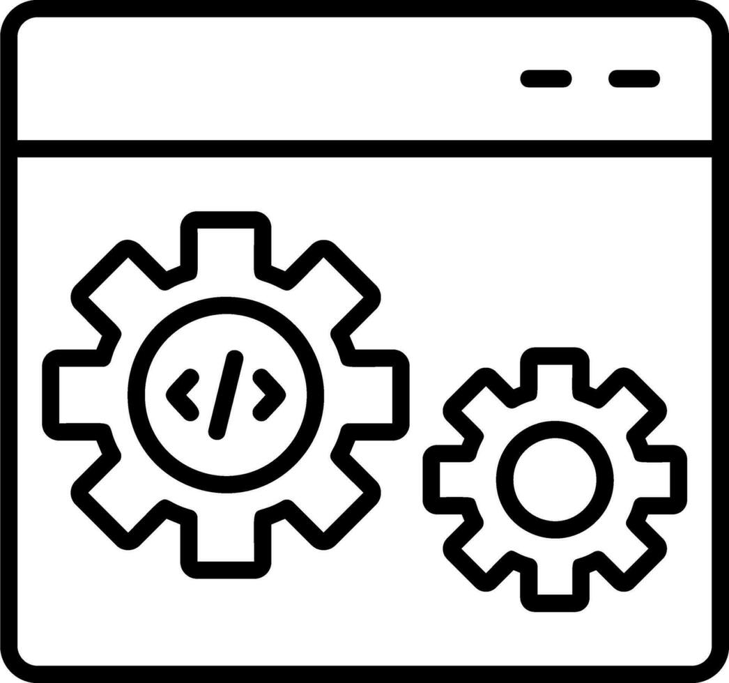 Configuration Vector Icon