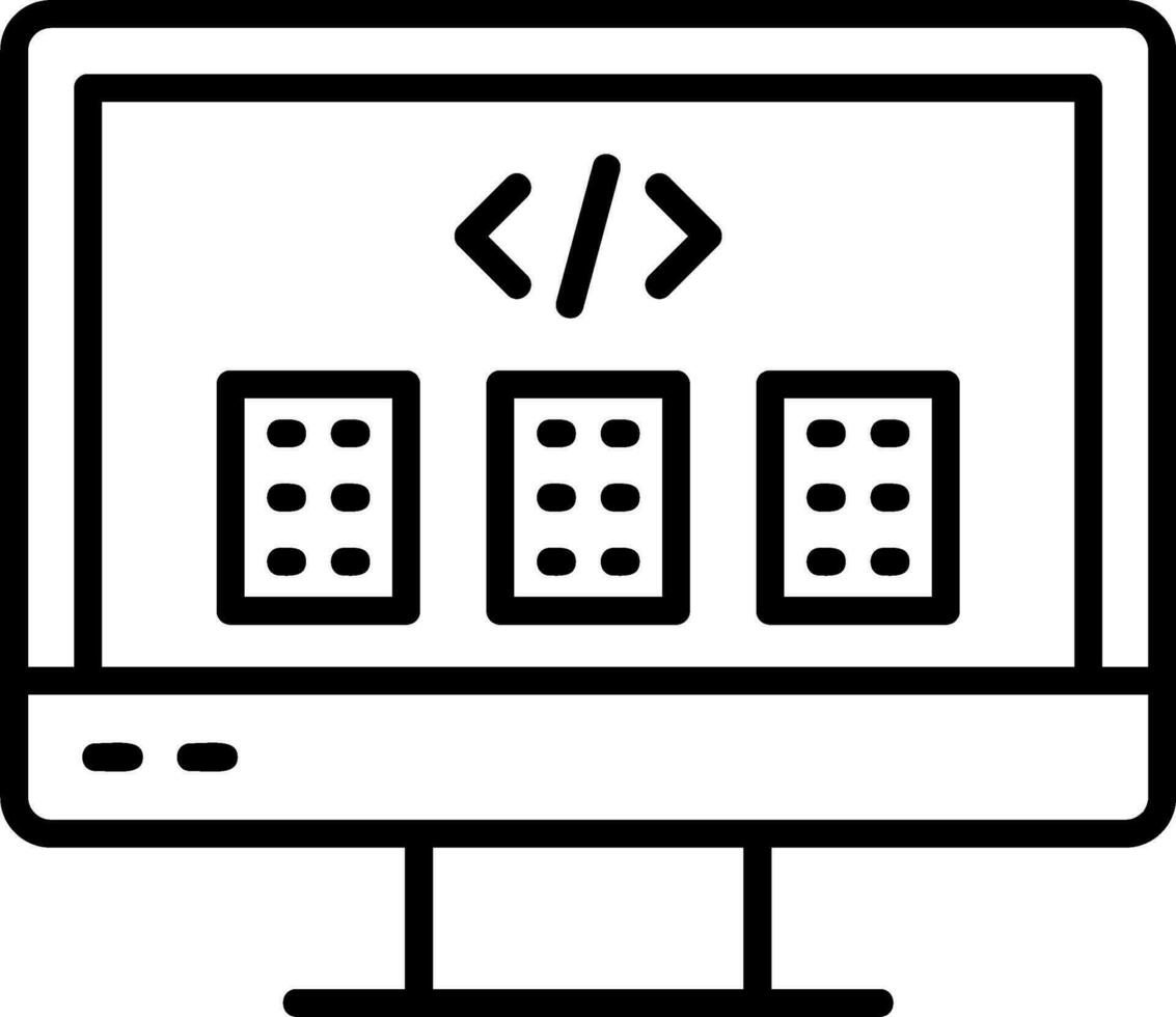 Framework Vector Icon