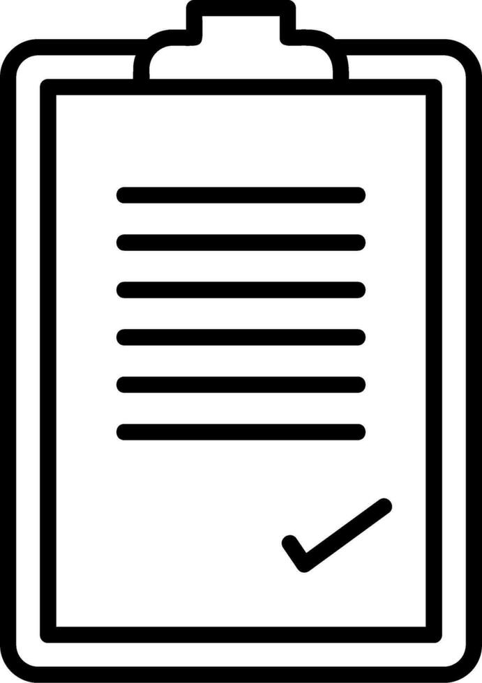 Checklist Vector Icon