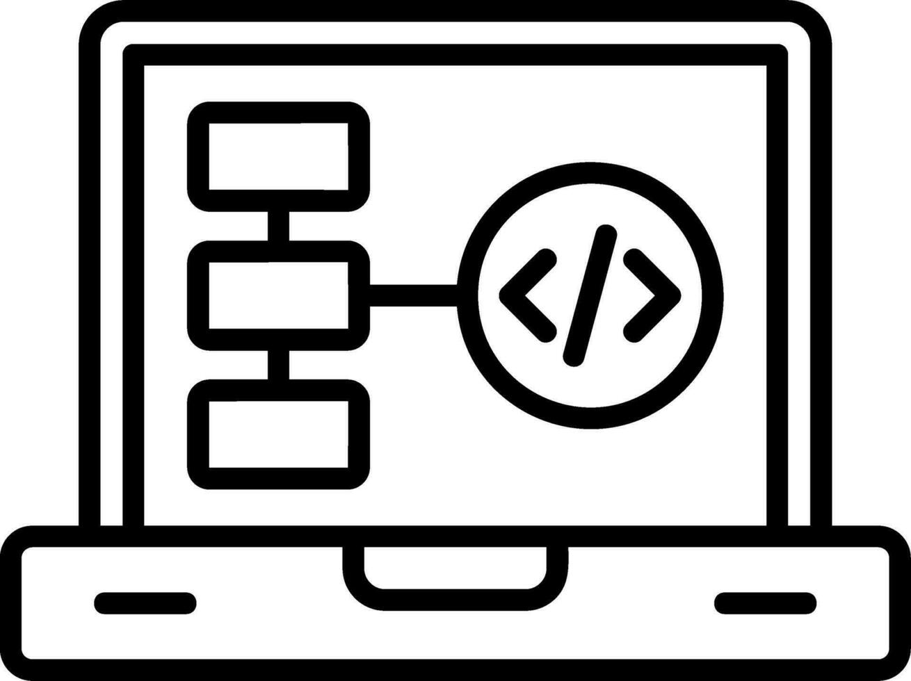 Flowchart Vector Icon