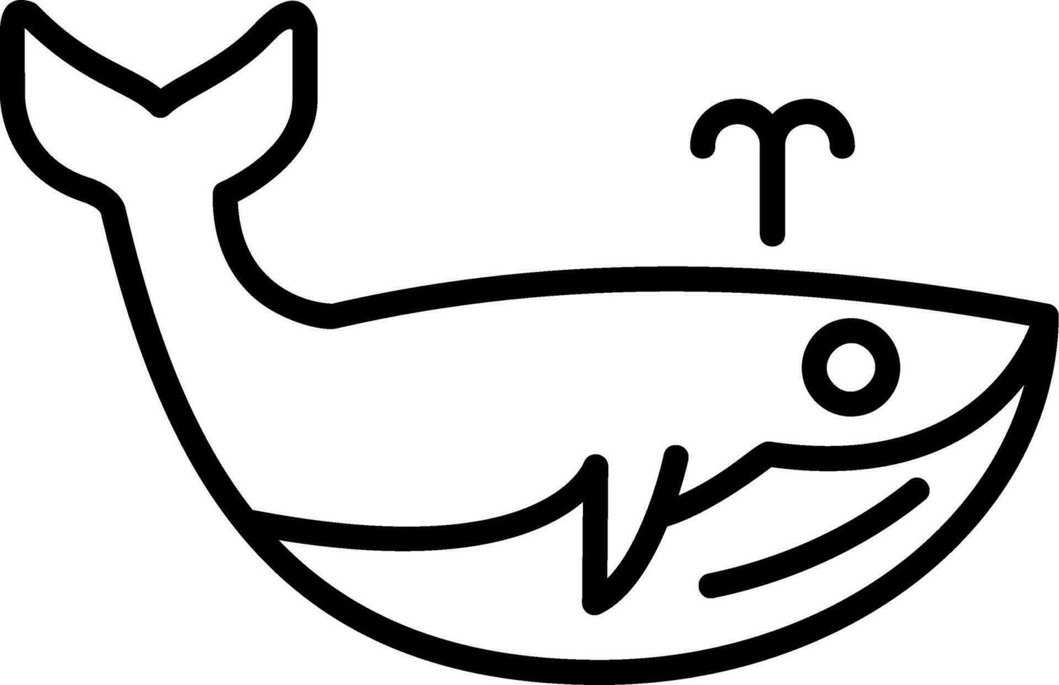 Whale Vector Icon