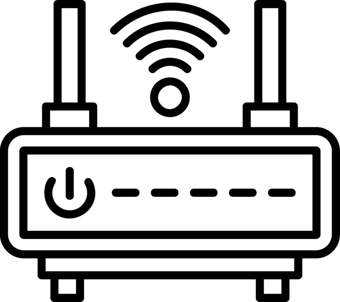 Router Vector Icon