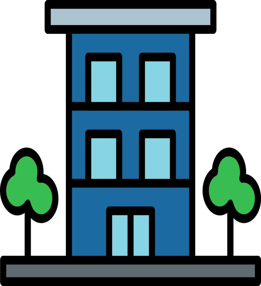 Apartment Vector Icon