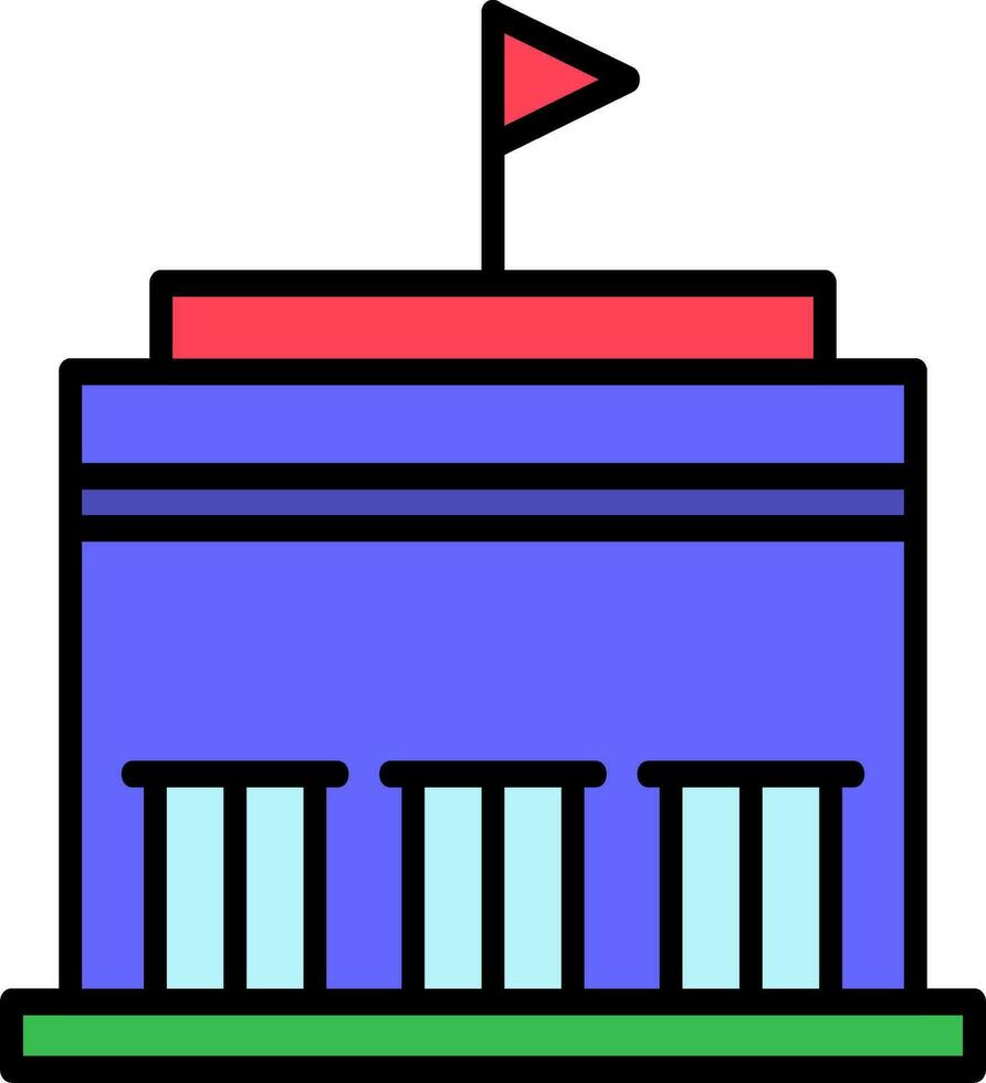 City Hall Vector Icon