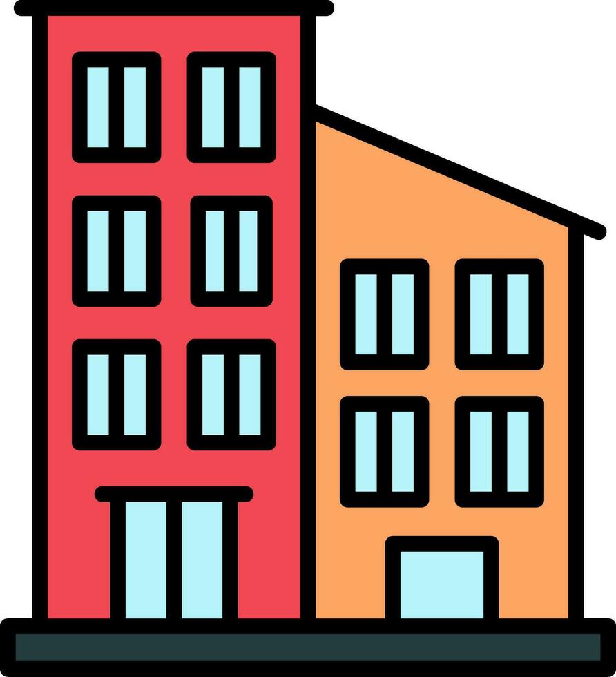 Apartment Vector Icon