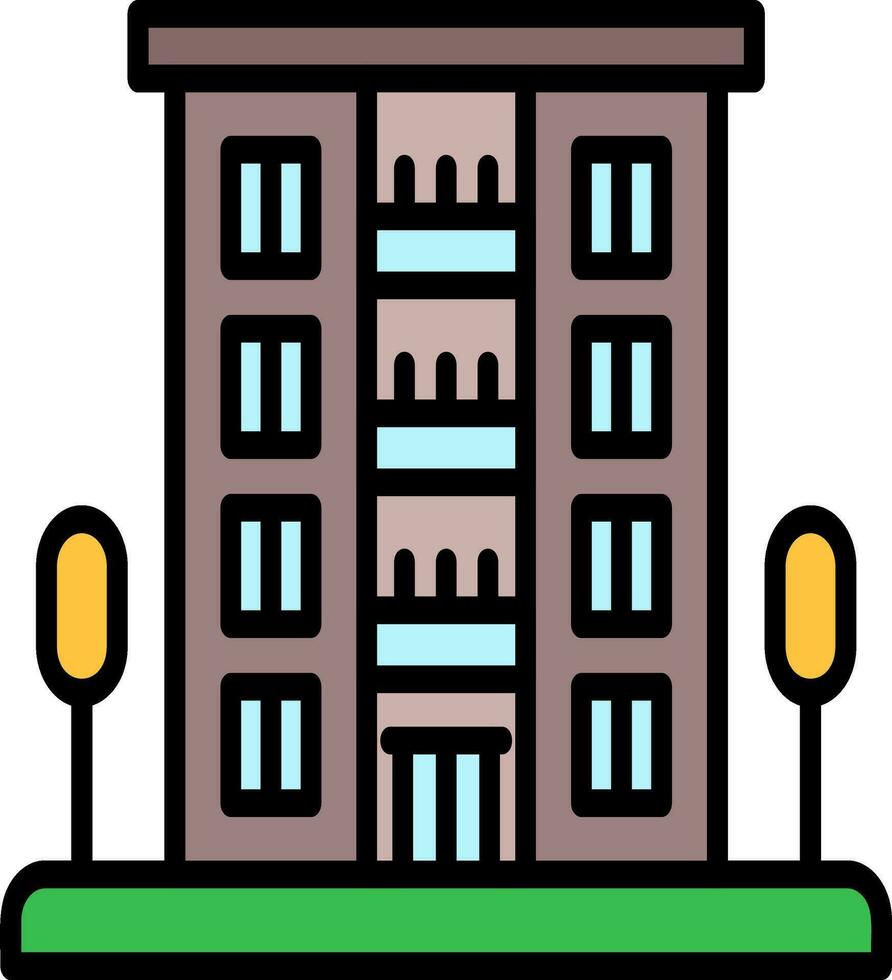 Apartment Vector Icon