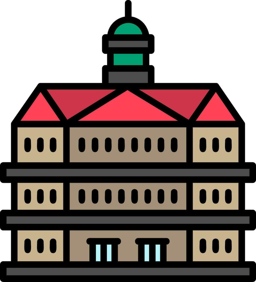 Royal Palace Vector Icon