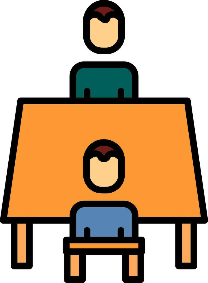 Interview Vector Icon