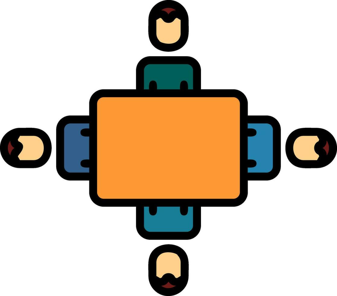 Meeting Vector Icon