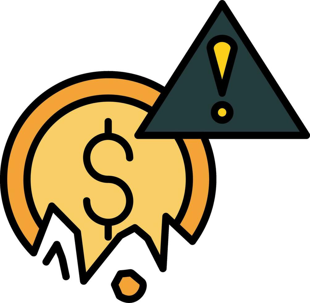 Insolvent Vector Icon