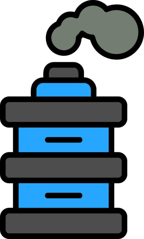 Tear Gas Vector Icon