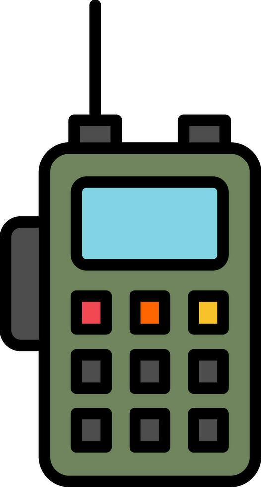 Walkie Talkie Vector Icon