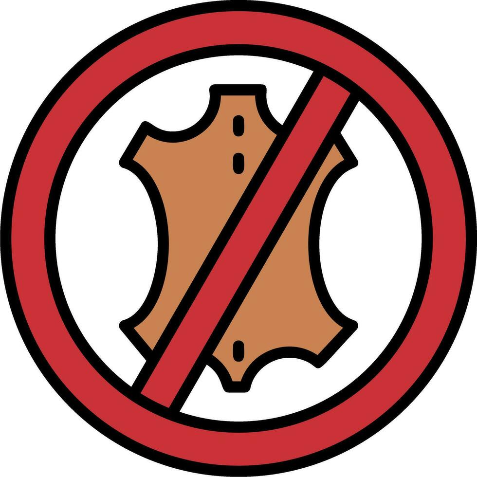 no leather Vector Icon