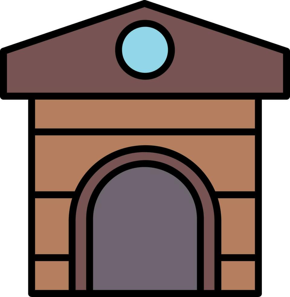 animal shelter Vector Icon