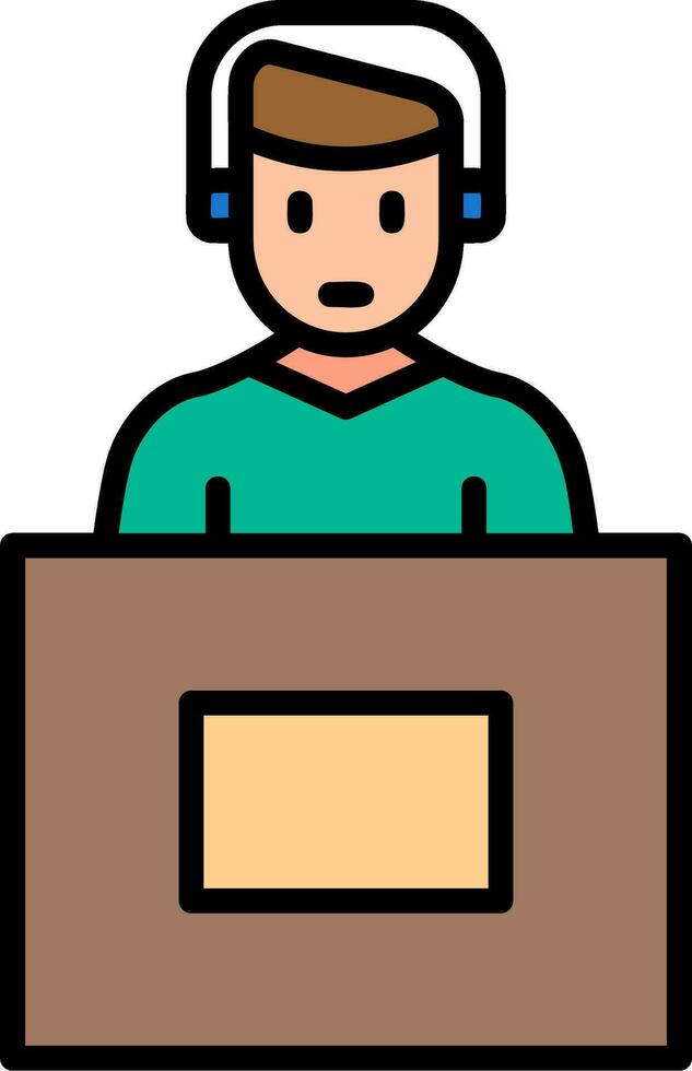 Interview Vector Icon