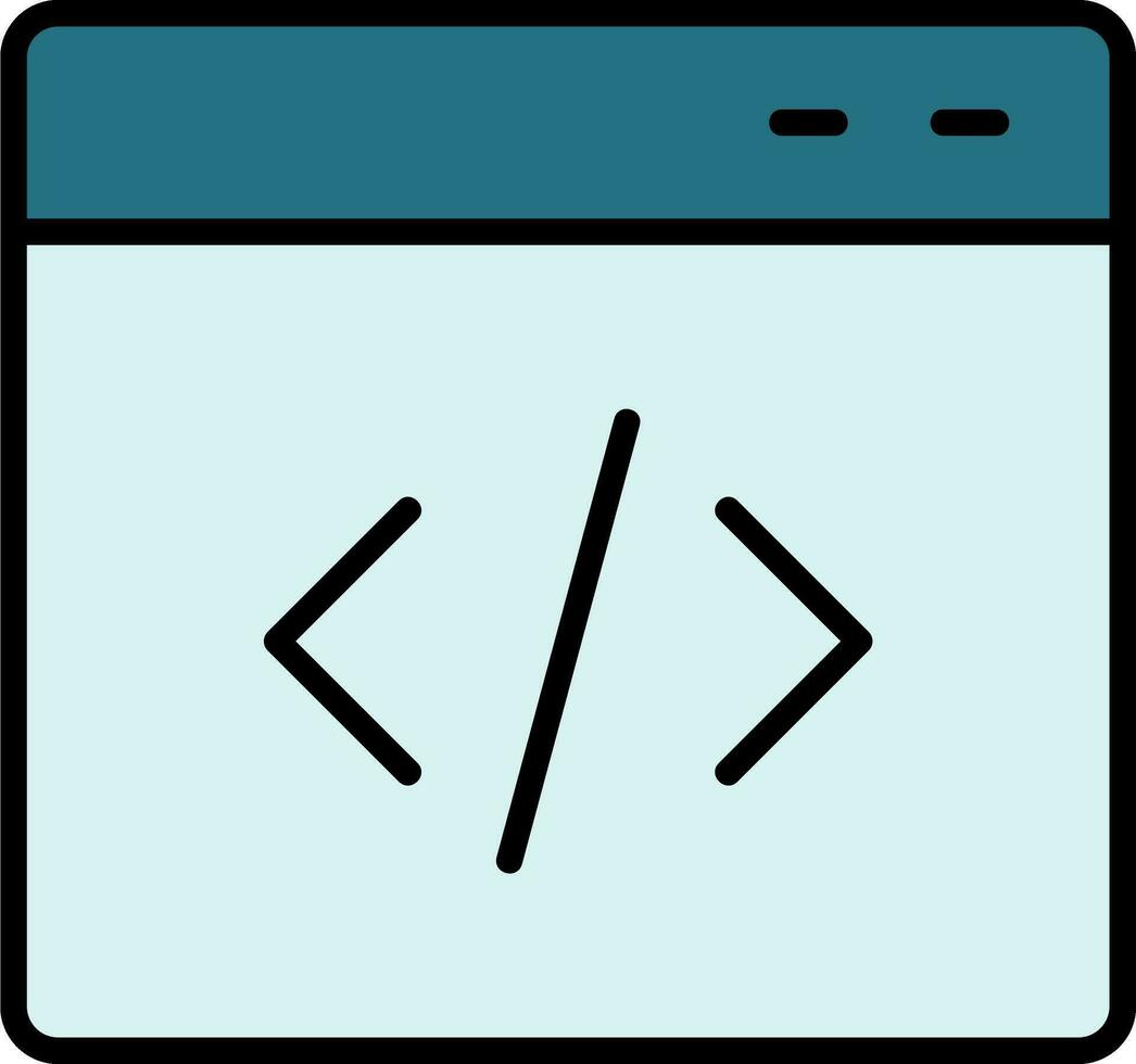 Coding Vector Icon