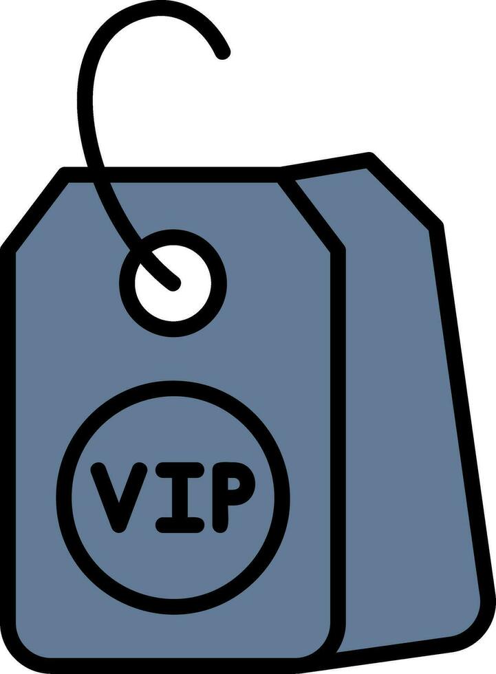 VIP oferta vector icono