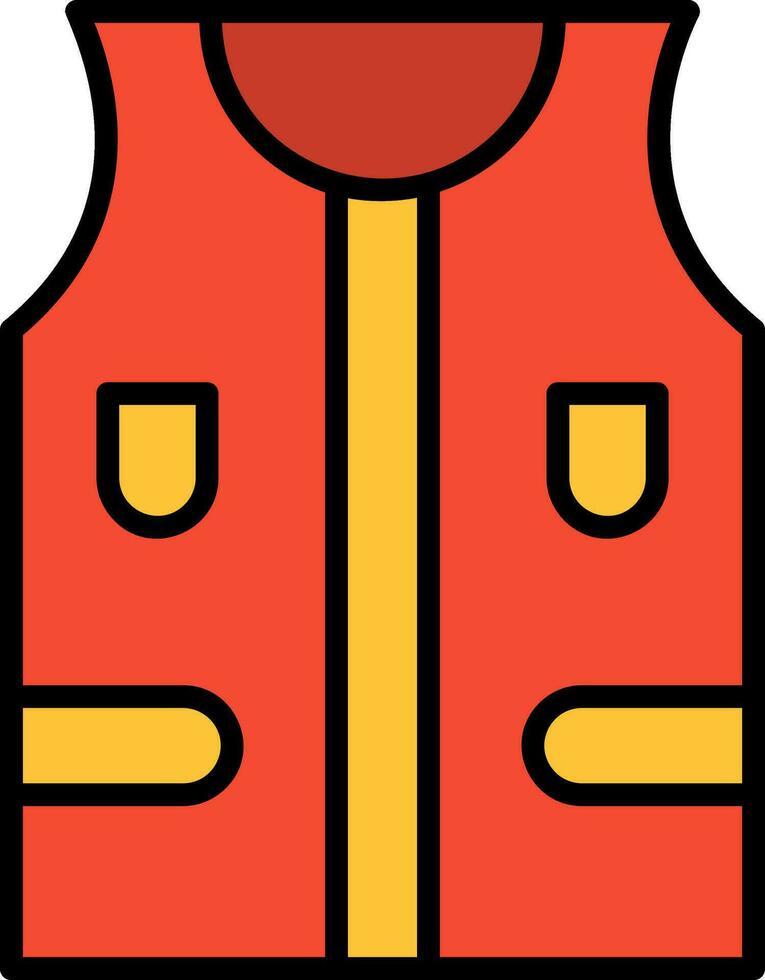 Life Jacket Vector Icon