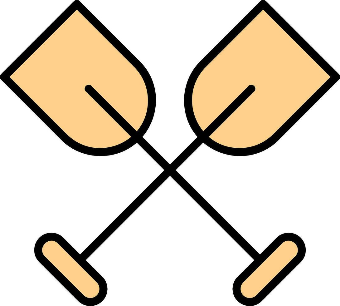 Rowing Vector Icon