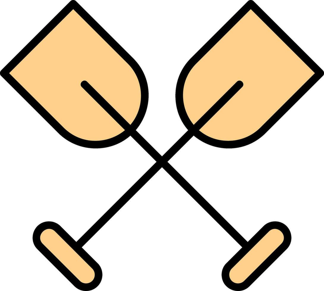 Rowing Vector Icon