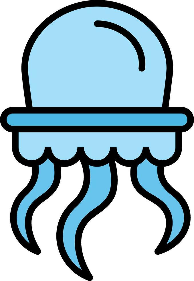 Jellyfish Vector Icon