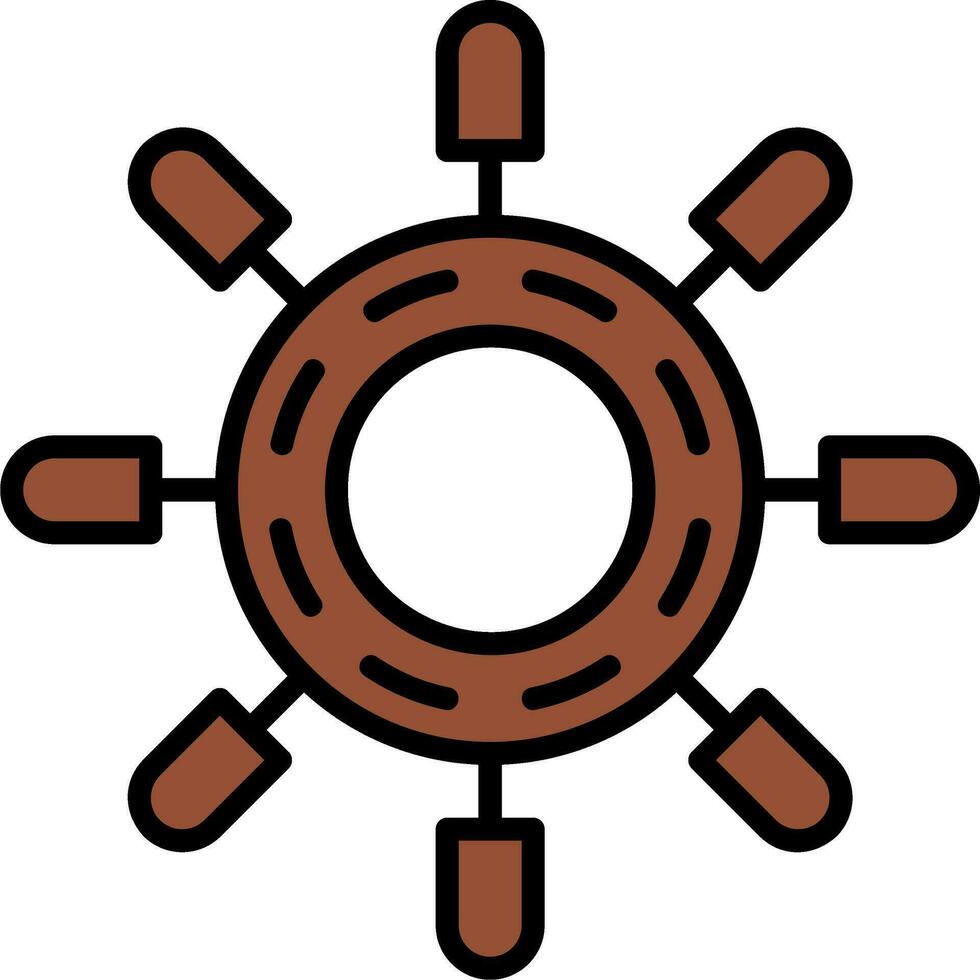 Rudder Vector Icon