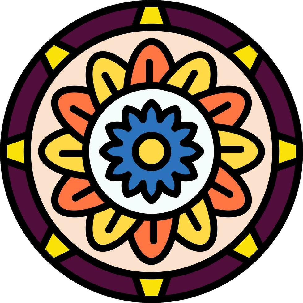 Mandala Vector Icon