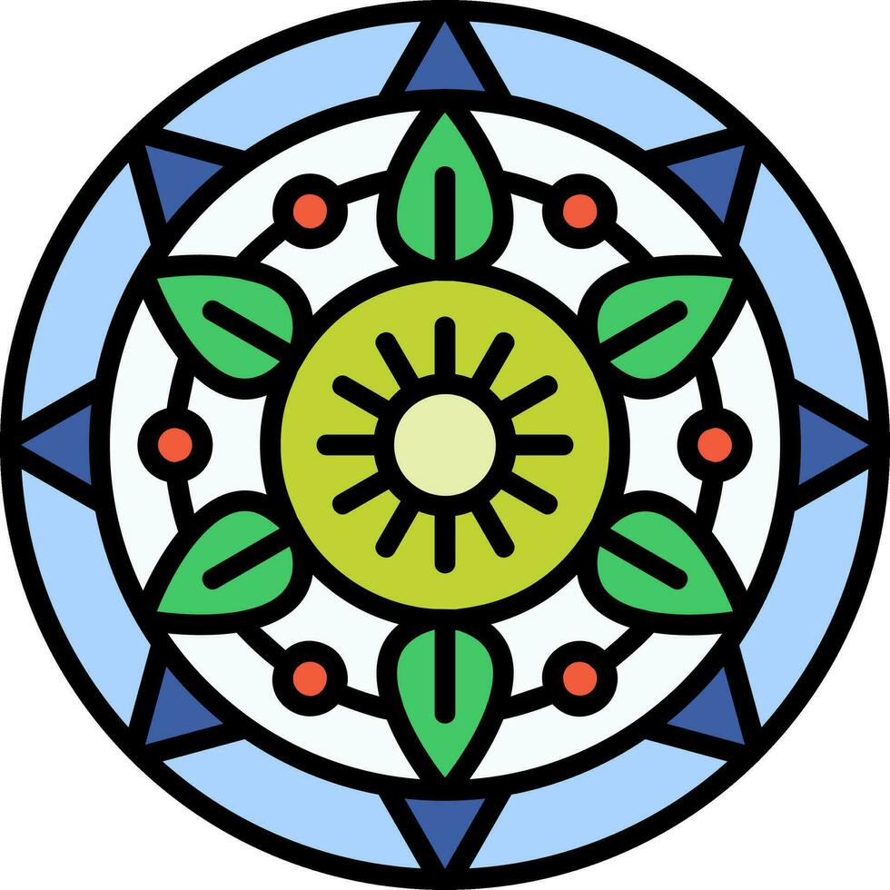 Mandala Vector Icon